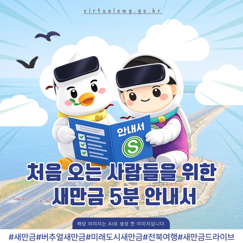  [새만금] 처음 오는 사람들을 위한 새만금 5분 안내서 _ 2026.03.06 썸네일 이미지
